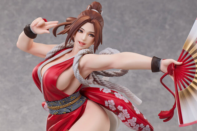 《饿狼传说》不知火舞高端雕像清凉服装展现性感魅力