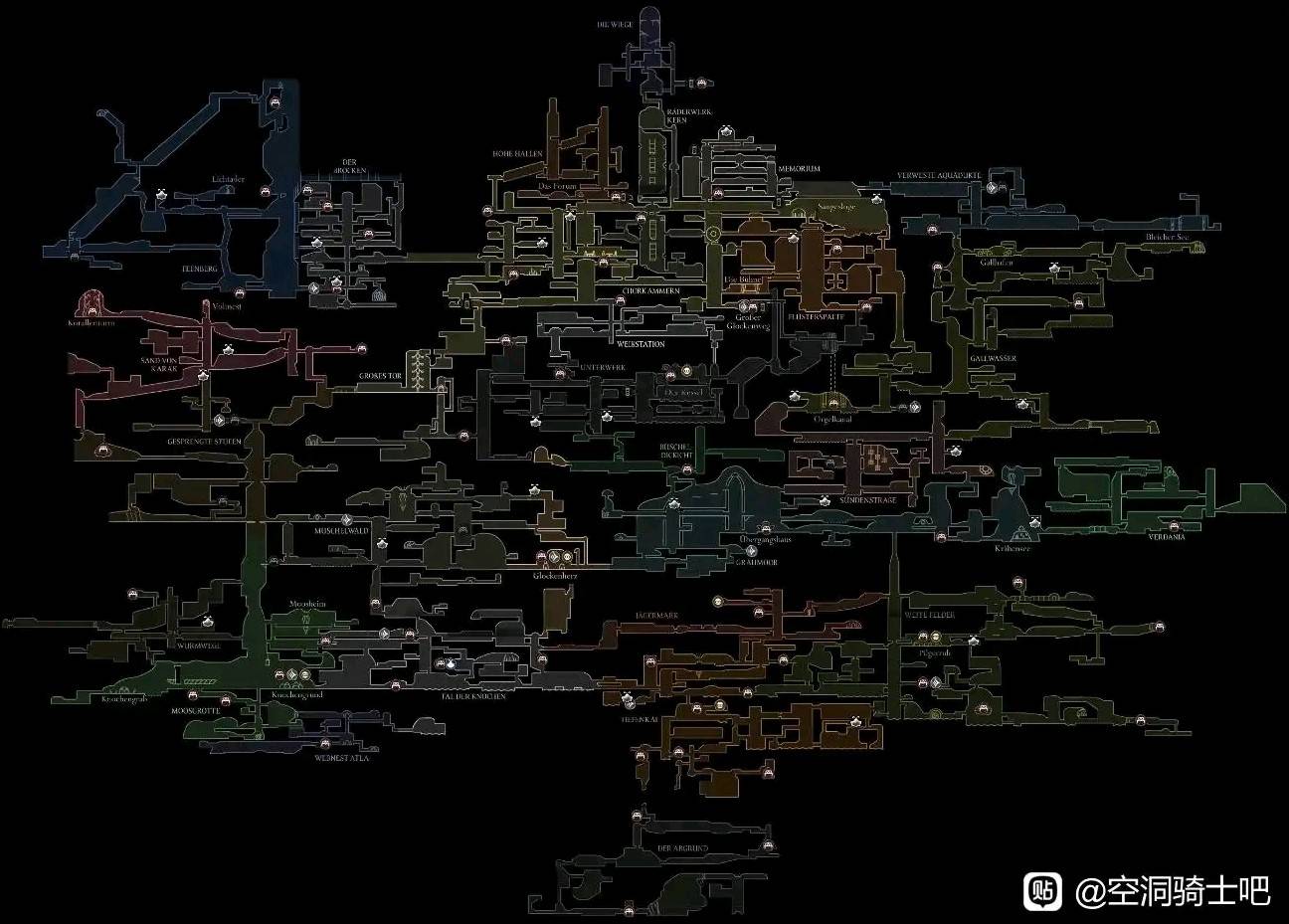 《空洞骑士：丝之歌》与前作地图的全面对比分析