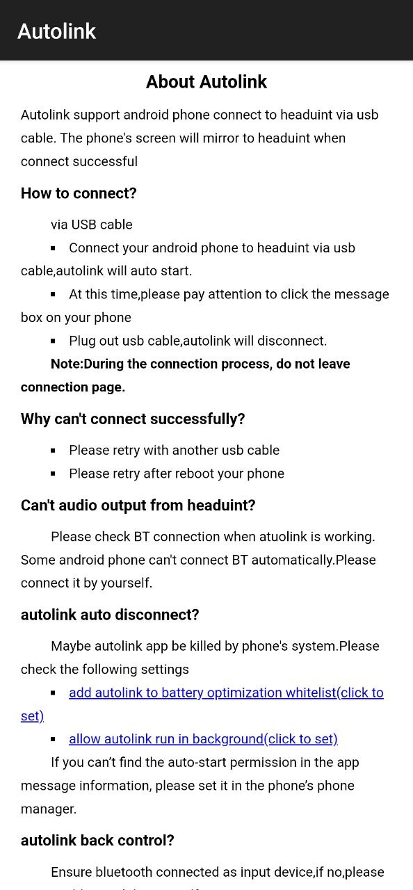 autolink